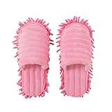 Lyfree Microfiber Chenille Mop Slippers Super Absorbent Water Detachable Washable Dusting Slippers f
