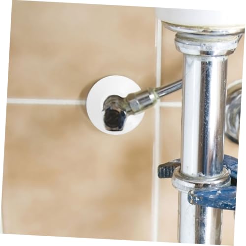 Ensemble de 9 améliorations universelles cache tuyau wc blanc - 6