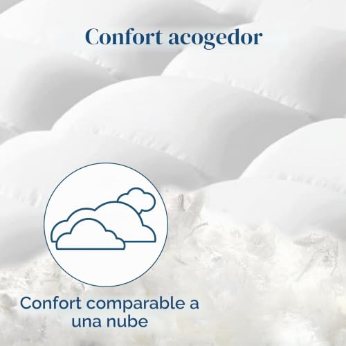 Miniatura 6 de Zinus 4in Pad Mattress Topper, Poliéster, Blanco, 190 X 90 Cm