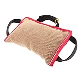 Perfekte Größe: Die Größe des Hundebisskissenspielzeugs sehr gut geeignet, Sie können problemlos interaktive Spiele spielen und es wird keinen Schaden anrichten, wenn es von Ihrem Hund geworfen wird.