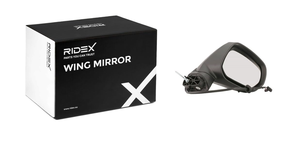 RIDEX 50O0767 Außenspiegel Seitenspiegel Rechts Elektrischer Beheizbarer mit Blinklicht Kompatibel mit PEUGEOT 5008 0U, 0E Links-/Rechtslenker 8153ZF