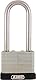 Abus Steel 45/50HB63 Lamellen-Vorhangschloss mit langem Bügel, inkl. zwei schlüssel