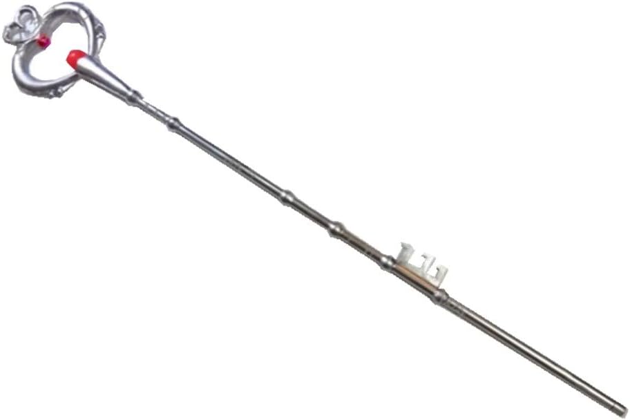 Pluto Meiou Setsuna 71" Wand PVC Cosplay Prop Staff for Halloween Sliver