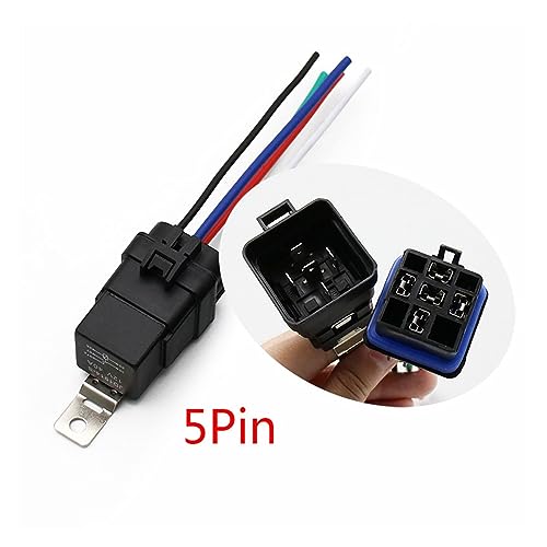Conector sellado de relé de potencia de 5 pines contra agua 2