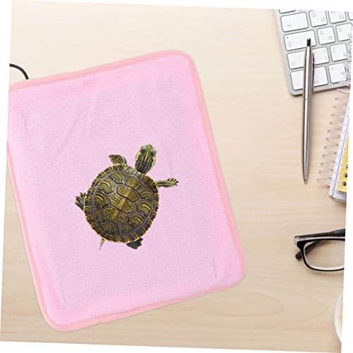 Alfombrilla térmica para reptiles y tortugas color rosa miniatura 7