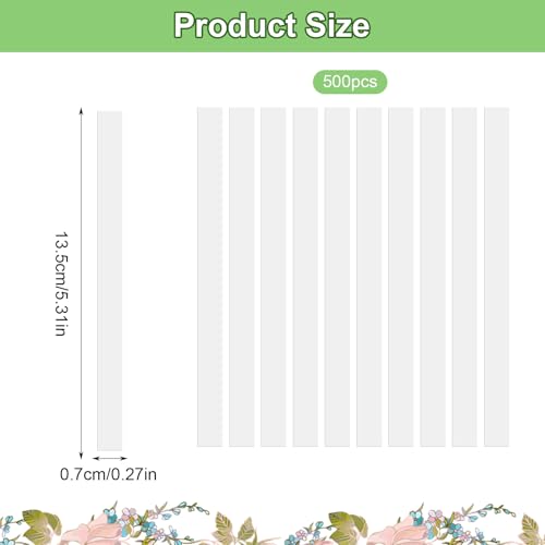 500 Stück Parfüm Teststreifen, Duft Tester Papier Einweg Parfüm Teststreifen Aromatherapie Dufttester Papier, Test Ätherisches Öle Parfüm für Parfüm Düfte Ätherische Öle Aromatherapie