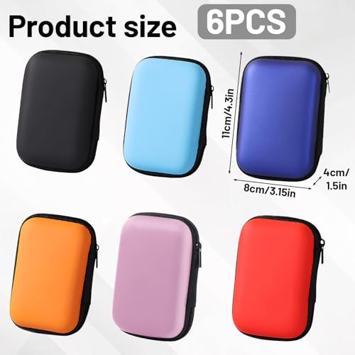 Portable EVA Playing Card Case with Zipper, Travel Card Storage Holder Fits Up to 108 Cards for UNO Poker Game Accessories