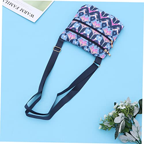 SHERCHPRY Ombro Crossbody Meninas Resistente Armazenamento Nacional Lona Estilo Bolsa Infantil Para