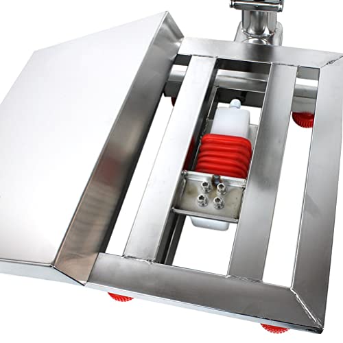 Báscula plataforma plegable azul para carga 400kg miniatura 4