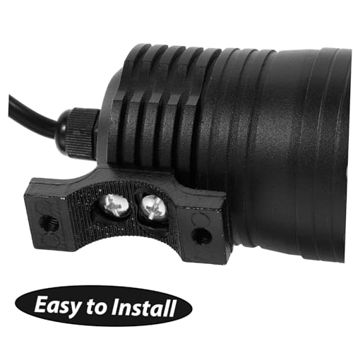 Faro LED para motocicleta y accesorio de seguridad delantera 4