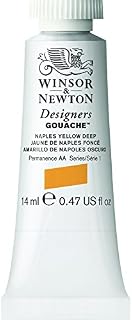 Winsor & Newton 14ml Designers Gouache Tube - Jet Black