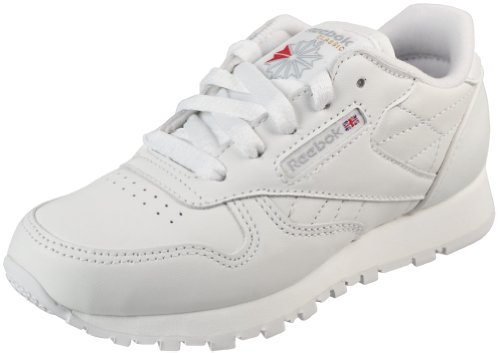 Reebok Little Kid Classic Leather Sneaker,White,3 M US Little Kid