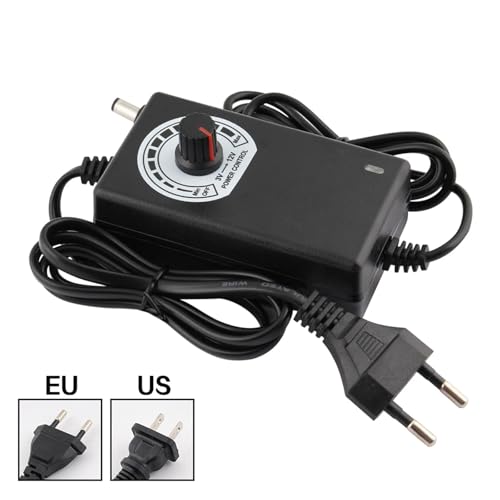 Adaptador de corriente ajustable 12V 2A 24W EU miniatura 2