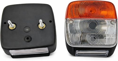 Juego de luces amber para tractor y remolque 12V miniatura 2