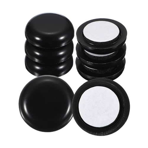 uxcell 8 pièces curseurs meubles plastique 0.75" adhésif