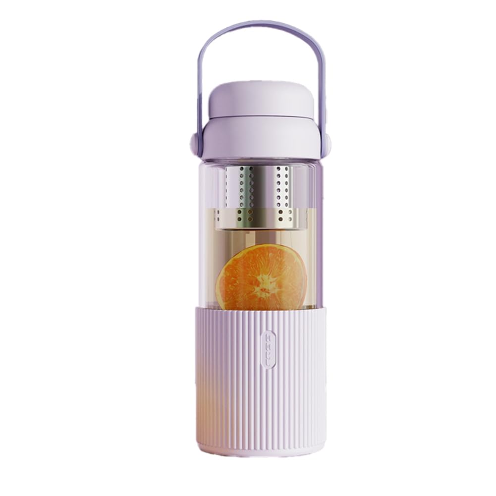 CTRLZS Transparent Glass Coffee Mug Multi-Use Drinkware for Coffee Includes Tea Filter C