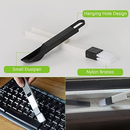 Trycooling Hand-Held Groove Gap Cleaning Tools Door Window Track Kitchen Cleaning Brushes (4 Pcs) #TOP3