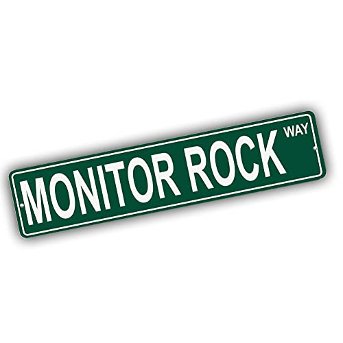 Brotherhood Aluminum Street Sign for Monitor Rock - Colorado Man Cave Decor