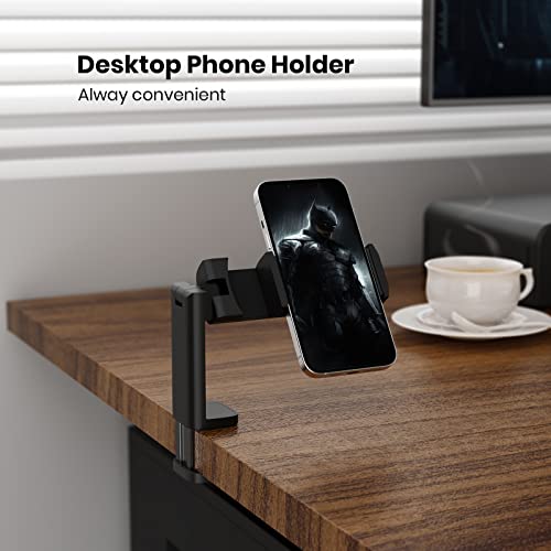 Suporte universal de telefone para avião, Klearlook Travel Essentials suporte de telefone para mesa