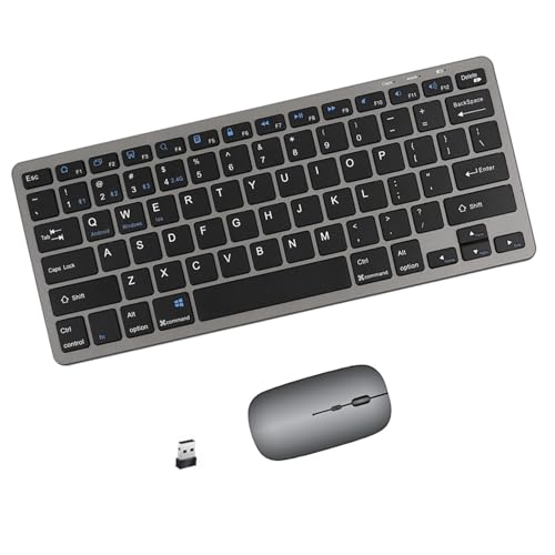 Portable mini Wireless Bluetooth Keyboard and Mouse Combo...