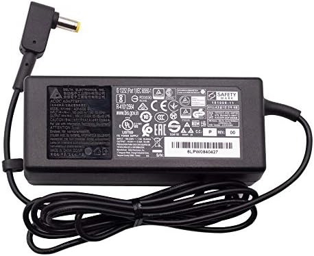 Delta Electronics Acer Aspire ES1 ES1-511 E1 E3 E3-111 E5 Laptop AC Adapter Charger Power Cord, Black