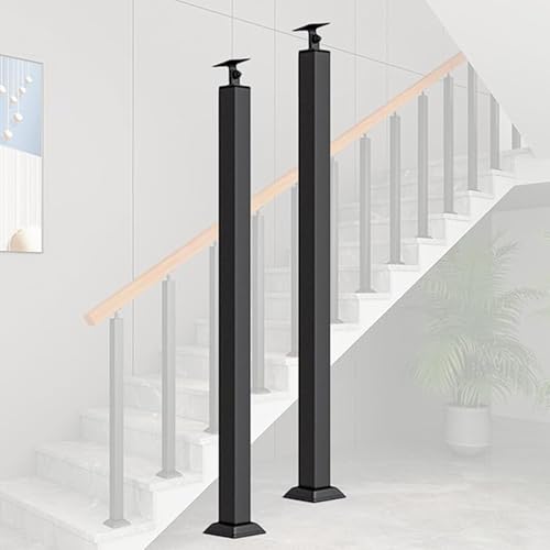 Balustrade escalier noire réglable solution angles complexes - 2