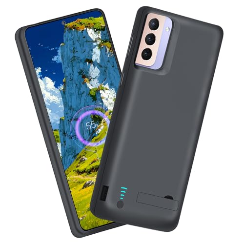 Sitong Battery Case for Samsung Galaxy S21+ 5G 5000mAh Black