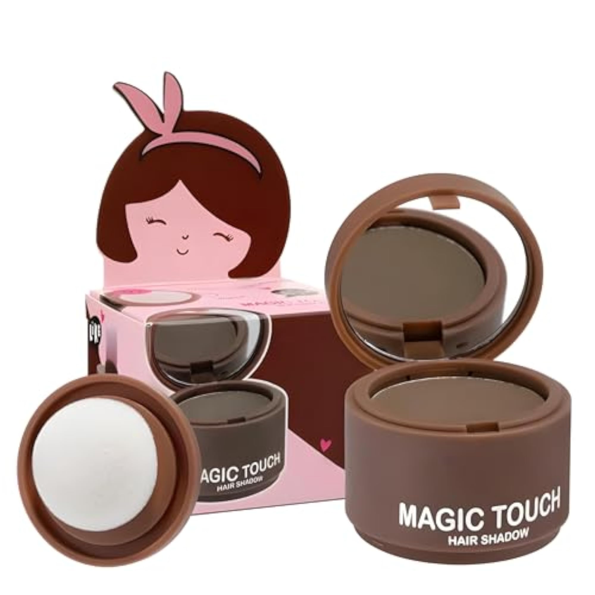 Cover-Up Hair Powder for Grey Roots & Bald Spots