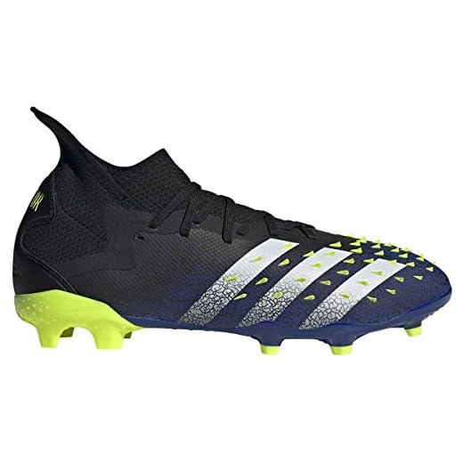 adidas Predator Freak .2 FG Cleat - Men's Soccer Core Black/White/Solar Yellow