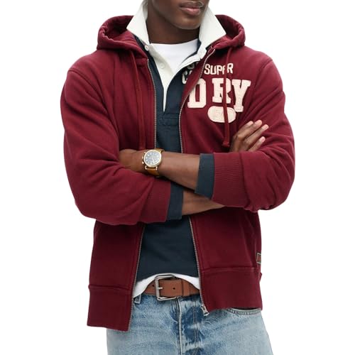 Image of Superdry Vintage Athletic Full Zip Sweatshirt S