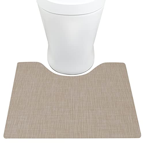 アイリスプラザ アイリスオーヤマ マット ラグ トイレマット オックスフォード 幅約60×奥行約80cm MVTO-6080 ベージュ