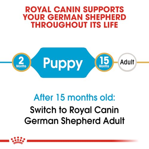 Image of Royal Canin German Shepherd Puppy Food, Dry Food, Supports Immune System & digestive health, Promotes Bone & Joint Health, 1 Kg