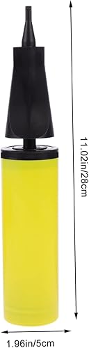 Miniatura 2 de LIFKOME 6 piezas de soplador portátil al azar para yoga, flotadores de yoga, mini ejercicio, herramienta antideslizante, globos de decoración, bomba