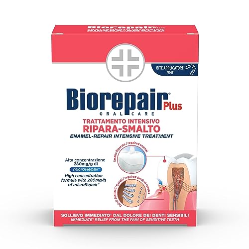 Reparation de l'email actif avec le traitement desensibilisant Biorepair 6x50ml