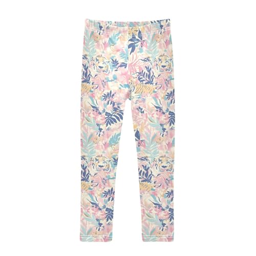 KLL Tigers Print Toddler Baby Girl Legging Fashion Full Length Leg Yoga Pants Running