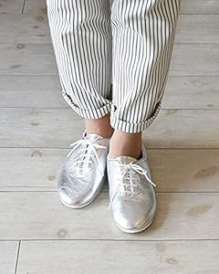 靴 CROWN DANCE JAZZ SILVER フラットシューズ | DANCE JAZZ / SILVER - CROWN