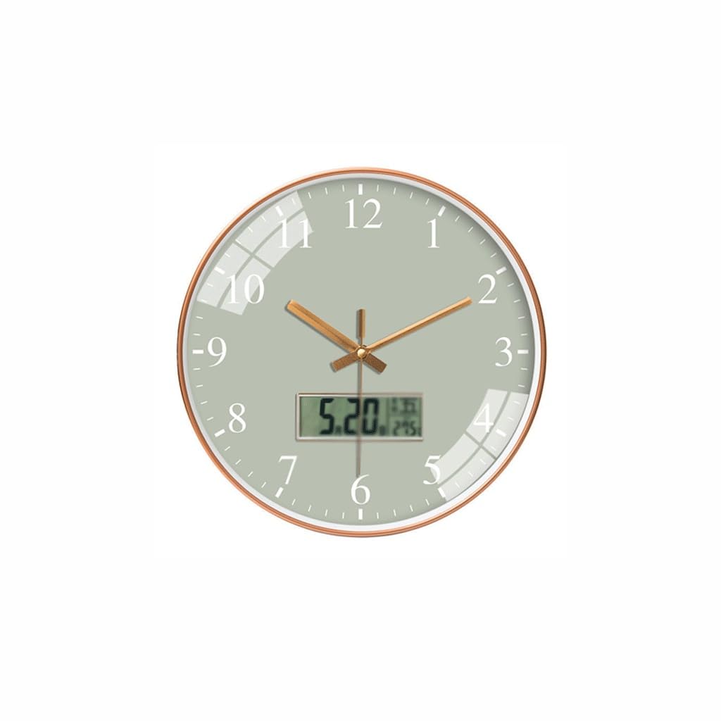 SLEEVE Decorative Clock Clock Wall Clock Living Room Clock Wall Clock Simple Home Silent Electronic Quartz Clock Hanging On The Wall Wall Clock(6)