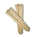 Perfect Stix Wooden Semi-Pointed Corn Dog Stick, 12" Skewer x 1/4" Semi Point (Pack of 500)