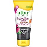 Alba Botanica Hawaiian Detox Warming Clay Cleanser, Anti-Pollution Volcanic Clay, 6 Oz