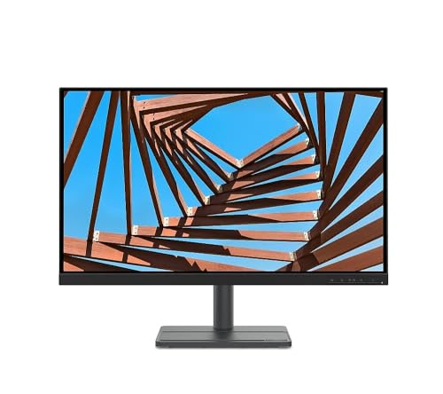 Lenovo L27e-30 27-Inch IPS FullHD 75Hz Monitor 3 side edgeless With HDMI,VGA Black-66BEKAC2UK