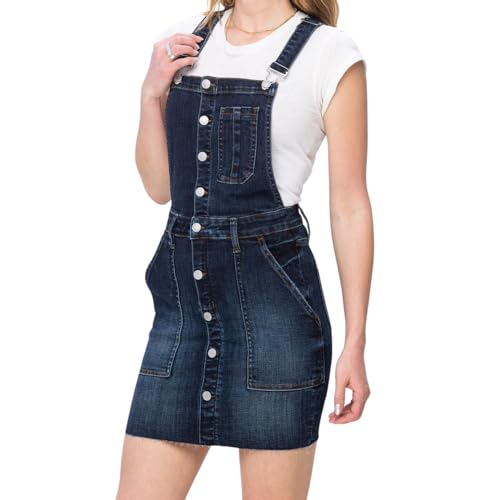 Judy Blue High Waist Overall Mini Skirt 2810-