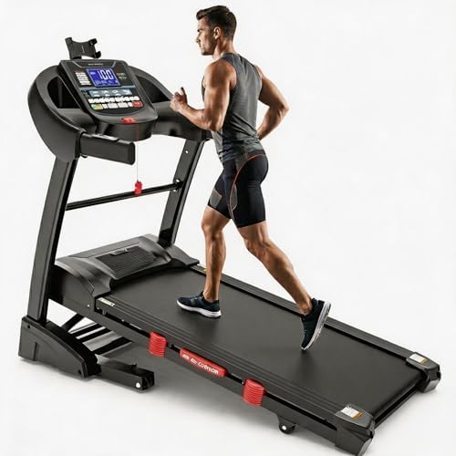 Image of 10MPH Home Treadmill for Walking Running, 71 Programs Electric Workout Running Machine