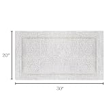 Delara organic cotton bath mat, GOTS certified and OEKO-TEX, 3000 GSM, photo 2