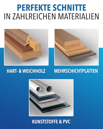 Sägeblatt 210×30 für Kreissäge Kompatibel mit Bosch und Makita