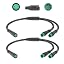 5 Pin Connector(2Male to 1Femal)