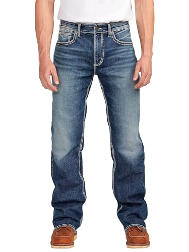 Silver Jeans Co. Men's Craig Classic Fit Bootcut Jeans