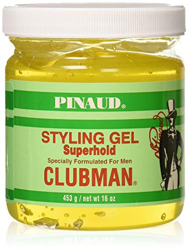 Pinaud Clubman Styling Gel Super Hold 16 oz (Pack of 5)