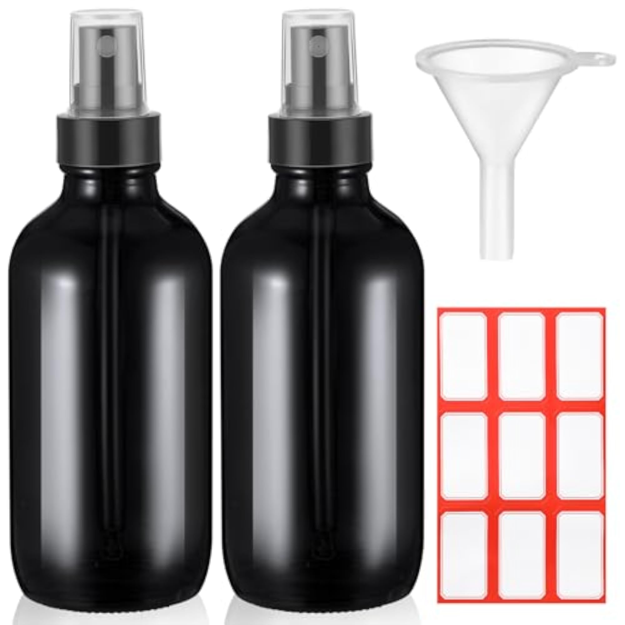 2 Pcs Glass Spray Bottles 4oz Fine Mist
