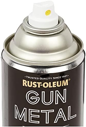 Rust-Oleum 400ml Metallic Spray Paint - Gun Metal