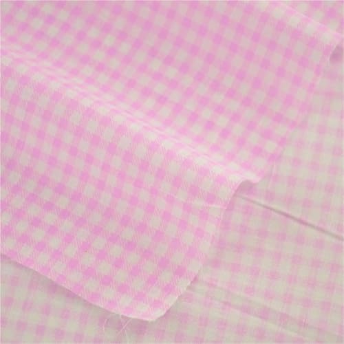 Tissu coton carreaux blanc et rouge coupon 200x150cm couture patchwork mercerie